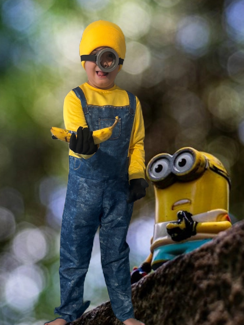 Despicable Me Minion Kids Stuart Costume